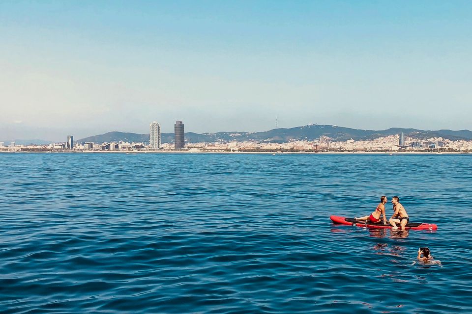 Barcelona: Coastline Boat Trip with Snacks and Cava - Snacks, beer, soft drinks, and cava: the onboard social engine