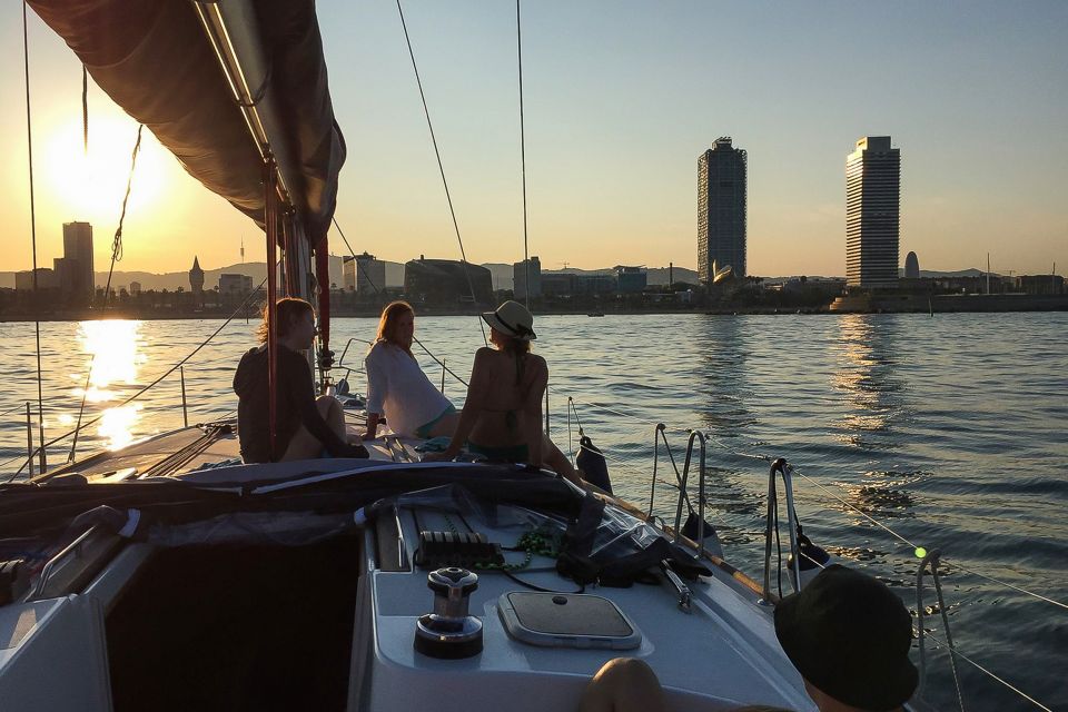 Barcelona: Coastline Boat Trip with Snacks and Cava - Crew and guide style: fun, attentive, and safety-minded