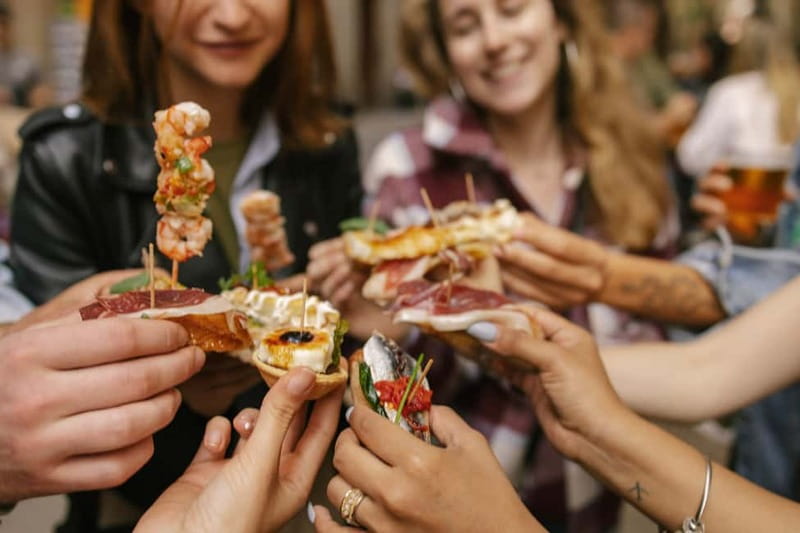 Barcelona: Food Walking Tour with Tapas and Wine - Paella, Dessert, and the Drinks That Make It Click