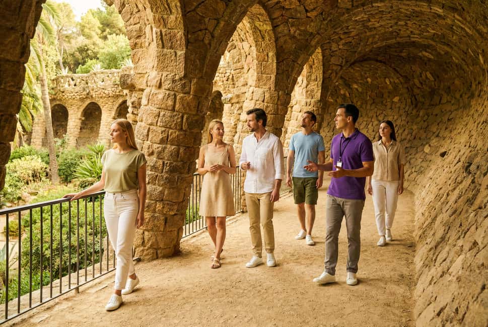 Barcelona: Gaudí’s Park Güell Tour with Fast-Track Ticket - What walking uphill really means for your comfort