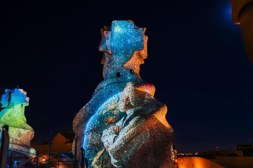 Barcelona: La Pedrera Night Experience - Stairwell Projections (Badalots): The Part You’ll Actually Remember