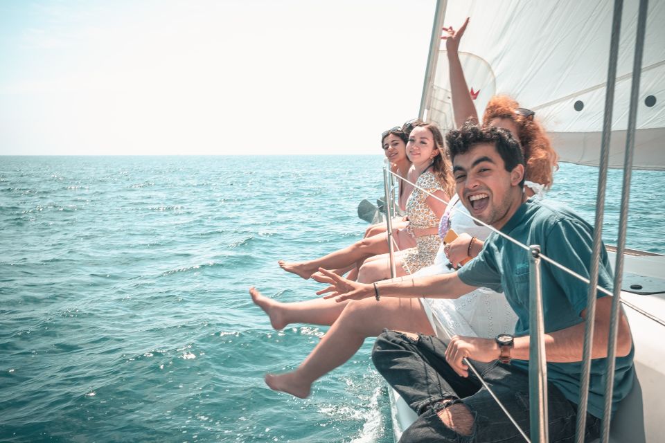 Barcelona: Midday or Sunset Sailing with Open Bar and Snacks - Getting There Without Losing Time