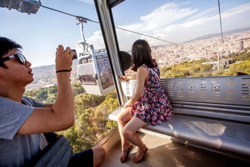 Barcelona: Montjuïc Cable Car Roundtrip Ticket - Key highlights to plan around