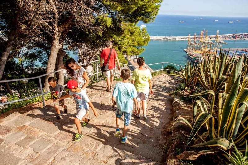 Barcelona: Montjuïc Cable Car Roundtrip Ticket - Getting to the cable car station without burning your legs