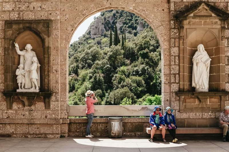 Barcelona: Montserrat, Cogwheel, Black Madonna & Winery Tour - Inside Santa Maria de Montserrat Abbey: The Guided Walk That Makes It Click