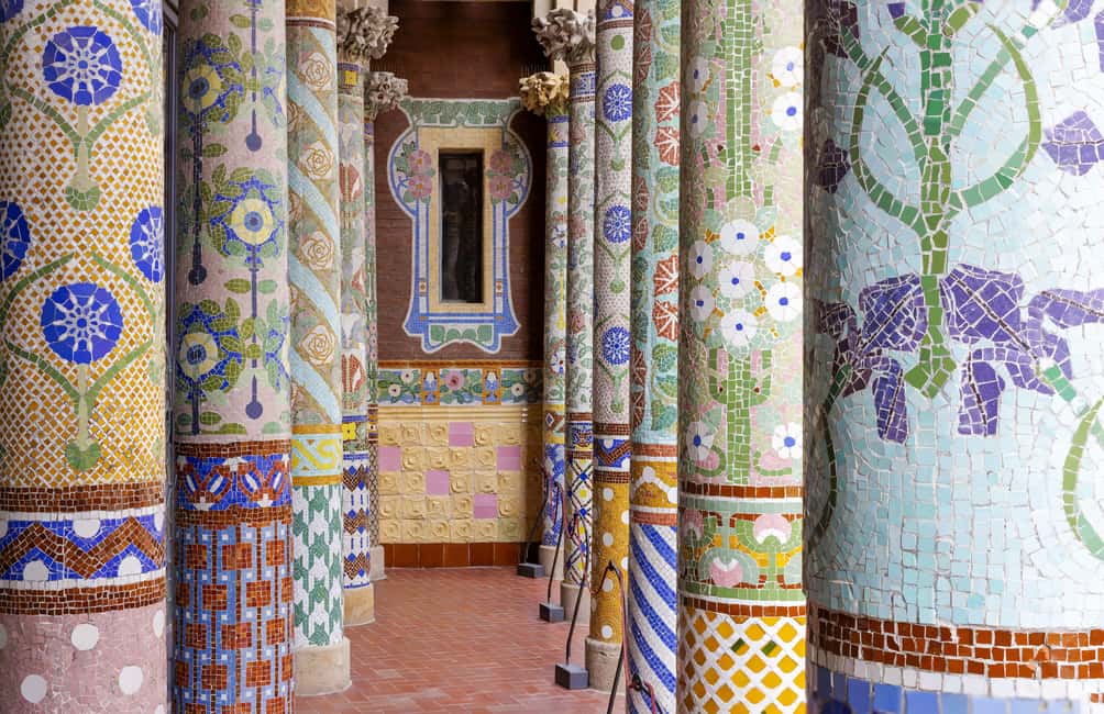 Barcelona: Palau de la Música Entry Ticket - Stop 4: The Concert Hall and the color-and-light payoff