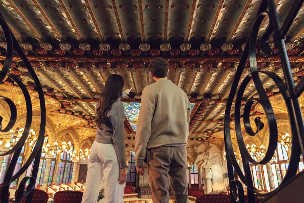 Barcelona: Palau de la Música Entry Ticket - Hearing music while you’re there: piano, organ, and real acoustics