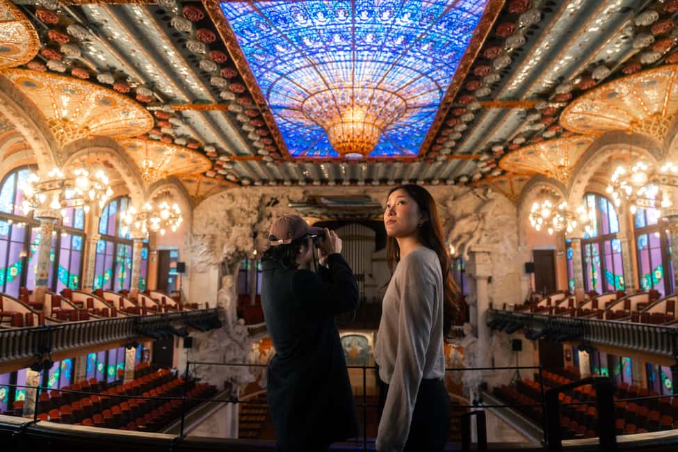 Barcelona: Palau de la Música Entry Ticket - Getting oriented fast: meeting point and what to bring