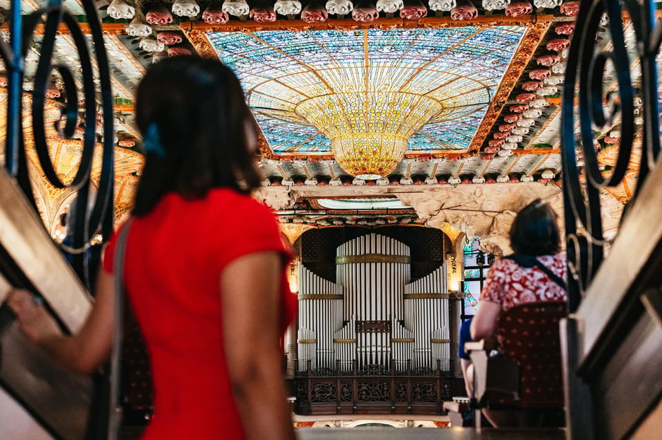 Barcelona: Palau de la Música Guided Tour - The organ finale: a short performance with a big effect