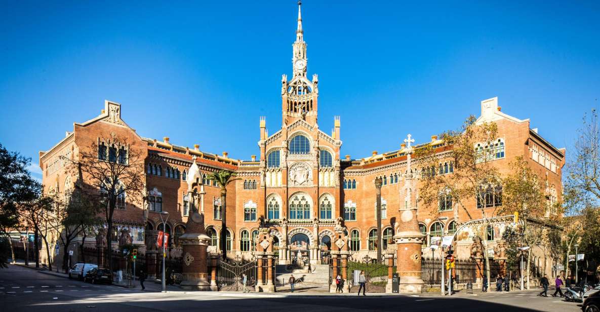 Barcelona: Sant Pau Recinte Modernista Entry Ticket - Your walking plan: pavilions, courtyards, and the underground links