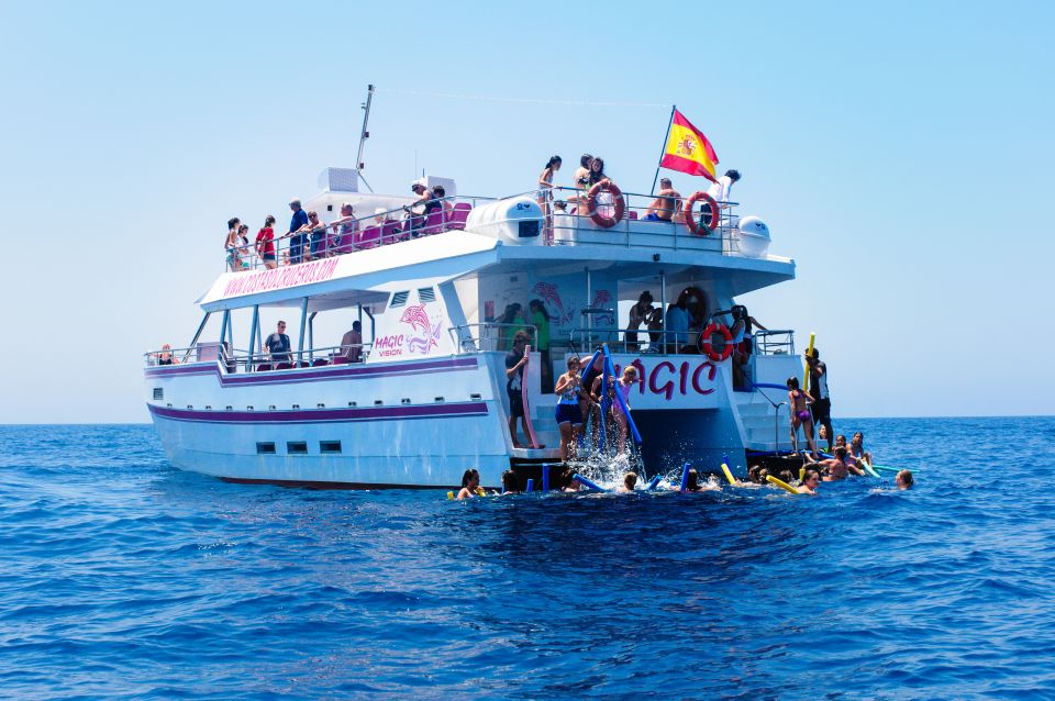 Benalmadena: Dolphin Watching Boat Tour - Coastal Sights on the Fuengirola Side: Castles, Stupa Views, and Mijas Pueblo