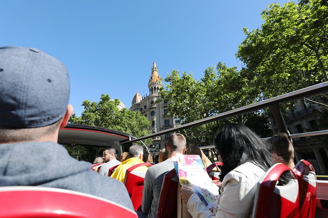 City Sightseeing Barcelona Hop-On Hop-Off Bus Tour: 24 or 48-Hour - World Trade Center, Forum, and the modern shoreline stops