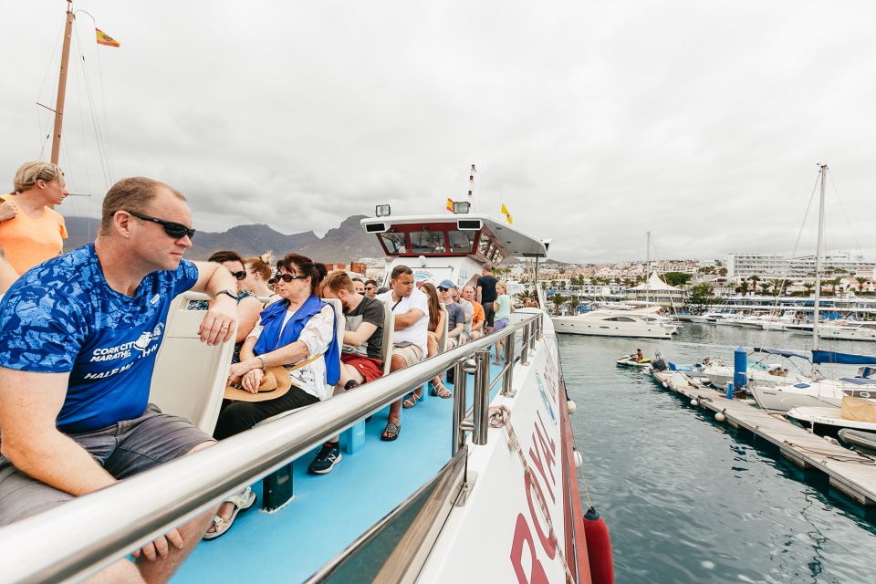 Costa Adeje: Whale & Dolphin Submarine Vision Mini Cruise - A photo stop near the coast: using the pause well