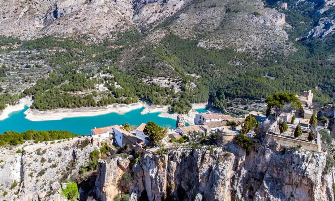 From Alicante: Guadalest, Altea & ticket in Algar Waterfalls - Guadalest: Castillo de San José, Guided Walk, Then Time to Explore