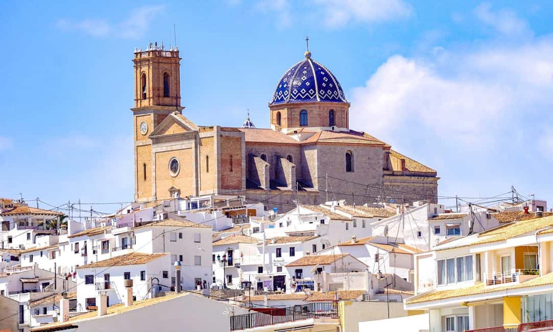 From Alicante: Guadalest, Altea & ticket in Algar Waterfalls - Altea Old Town: White Houses, Cobblestones, and Sea Views