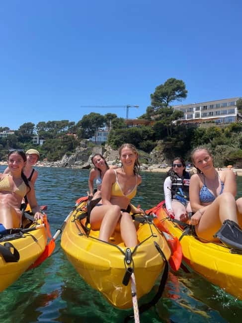 From Barcelona: Costa Brava Kayak & Snorkel Tour with Picnic - Snorkeling Moments: Silver Fish, Sea Urchins, and Clear Water