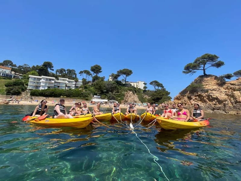 From Barcelona: Costa Brava Kayak & Snorkel Tour with Picnic - Platja d’Aro: The 4-Hour Kayak Block That Makes the Day
