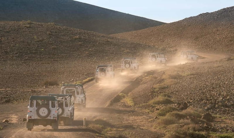Fuerteventura: Cofete Beach Jeep Safari - Pickup, meeting, and the quick start to the scenery