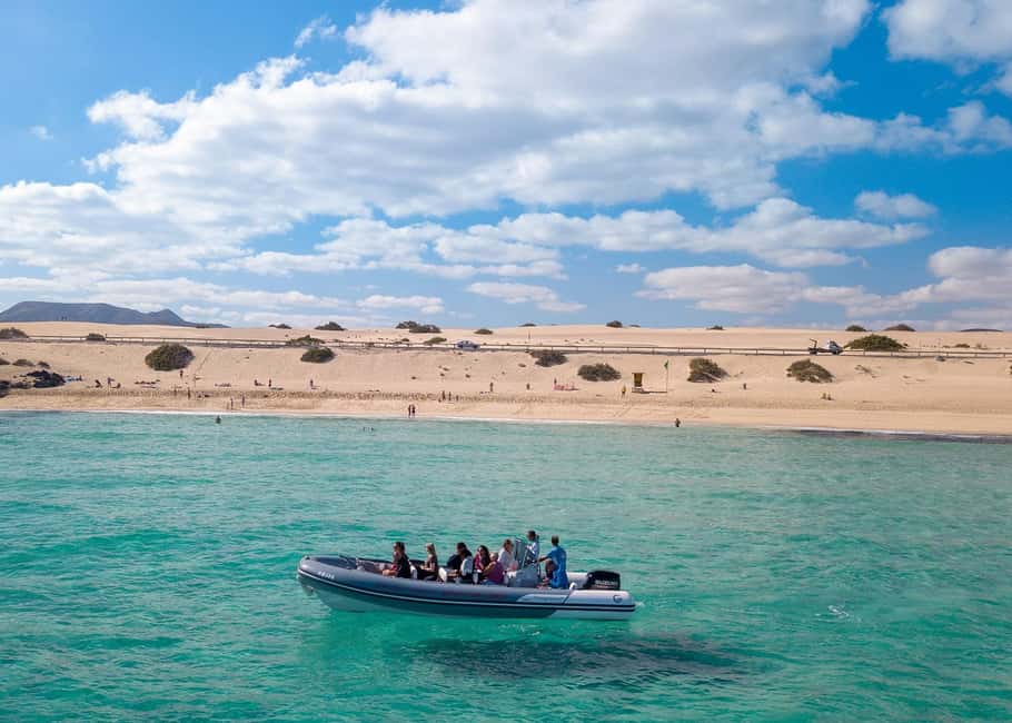 Fuerteventura: Lobos Island Round-Trip Speedboat Ticket - Your time on Lobos Island: freedom to walk, snorkel, and hang out