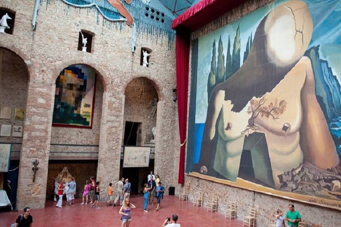 Girona & Dali Museum Small Group Tour with Pick-up from Barcelona - Dalí Theatre-Museum: Designed by Dalí on Old Theatre Ruins