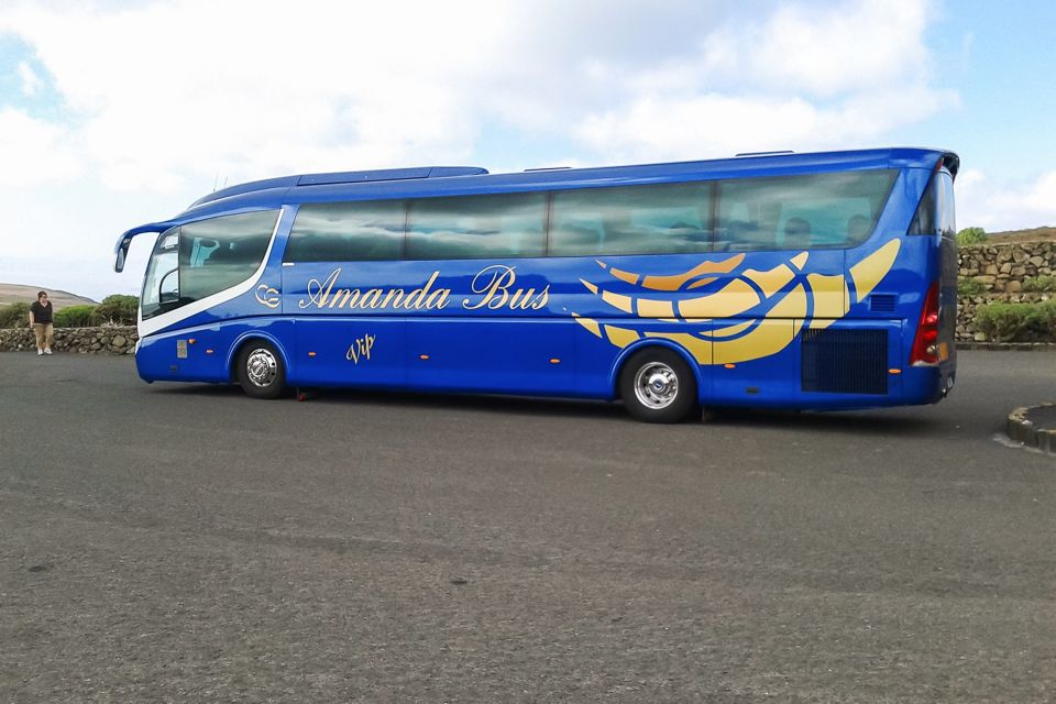 Lanzarote: Timanfaya Park and Jameos del Agua Full-Day Tour - Driving from south to north: Valley of 1,000 Palms