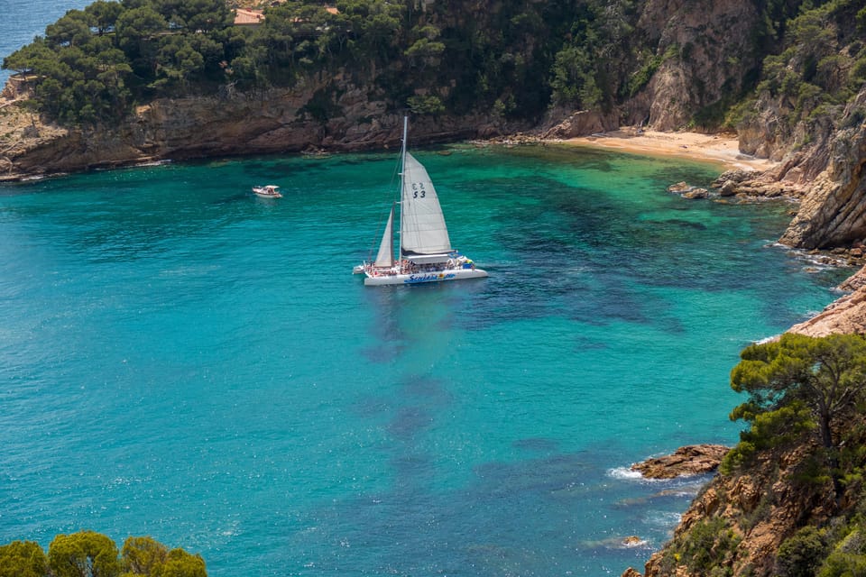 Lloret de Mar: Catamaran Sailing Cruise with BBQ and Drinks - Key highlights at a glance