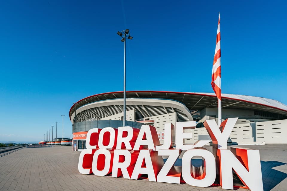 Madrid: Atlético de Madrid Stadium Entry - Riyadh Air Metropolitano: modern design you can walk into