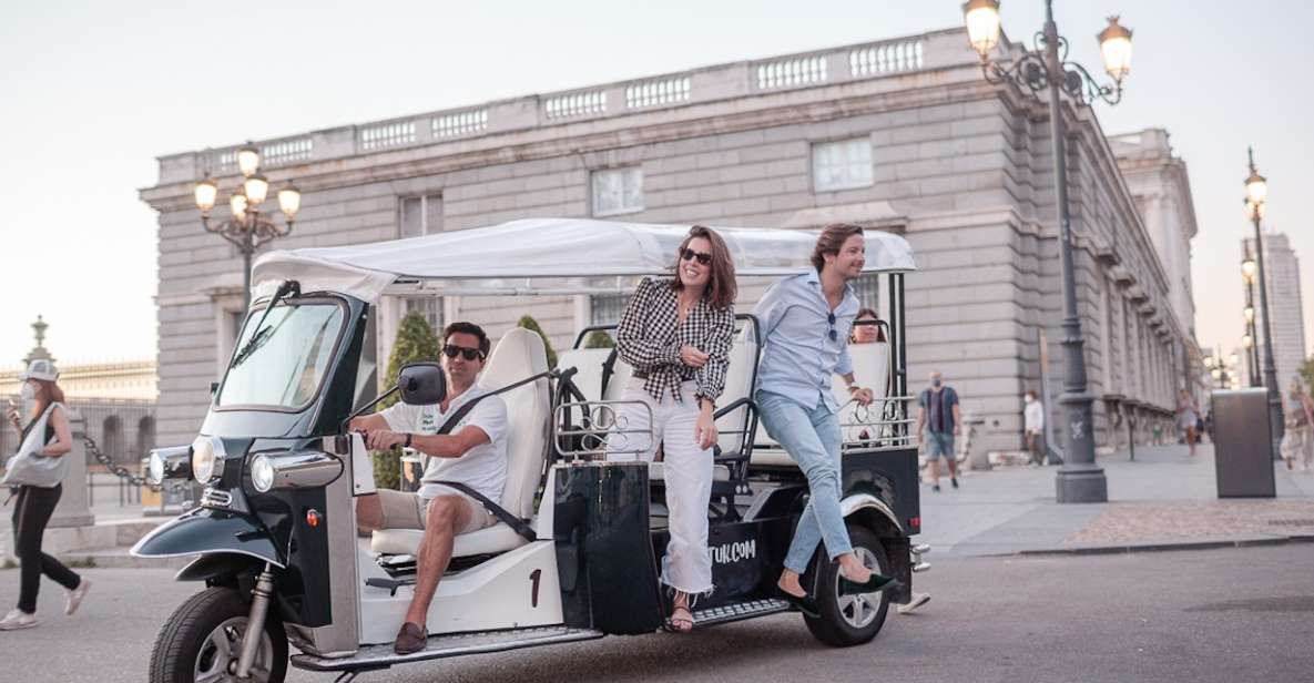Madrid: Private City Tour by Eco Tuk Tuk - Key highlights worth your attention