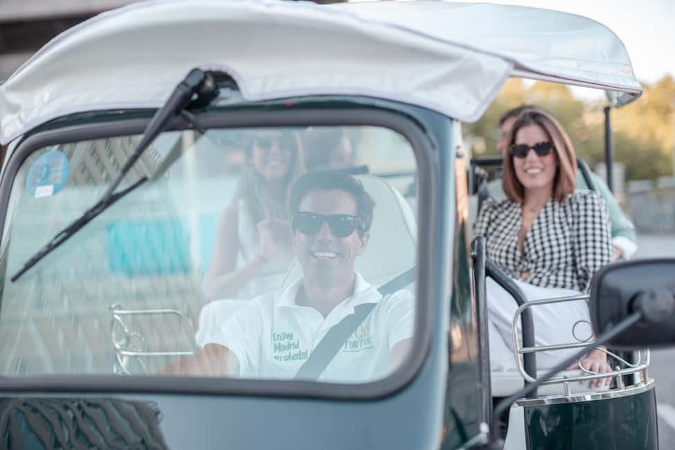 Madrid: Private City Tour by Eco Tuk Tuk - Almudena and the Royal Palace area: the big finishing feel