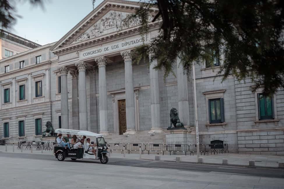 Madrid: Private City Tour by Eco Tuk Tuk - Why an eco tuk tuk is smarter than a big-city bus