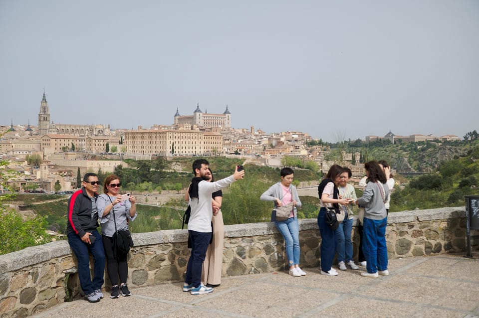 Madrid: Segovia and Toledo Tour, Alcazar, and Cathedral - Toledo’s medieval lanes: walking tour, photos, and the City of Three Cultures