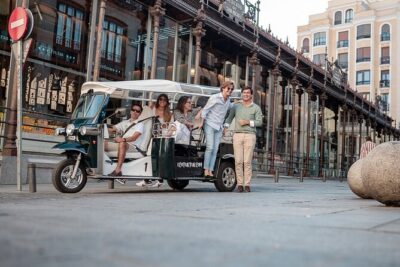 Madrid Welcome Tour with Local Guide in Eco Tuk Tuk Private - Meeting at Puerta del Príncipe: the part you’ll want to do calmly