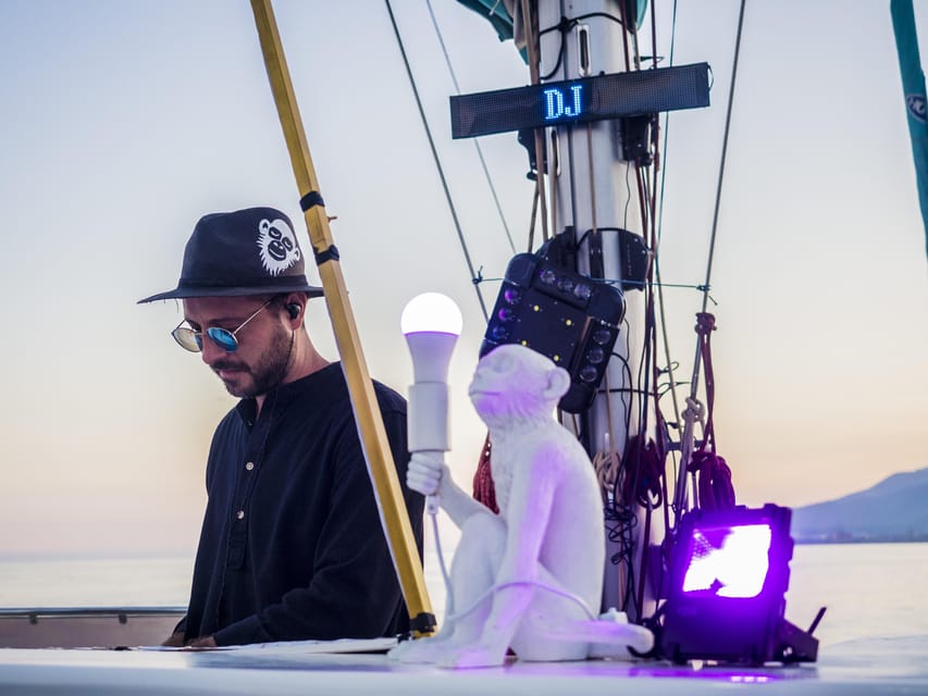 Malaga: Catamaran Sunset or Night Cruise w/ Live DJ & Drink - The DJ Setup: Where the Music Fits Into the Cruise