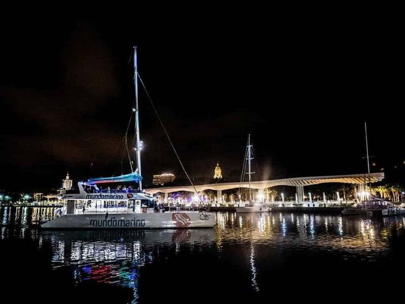 Malaga: Catamaran Sunset or Night Cruise w/ Live DJ & Drink - How the Timing Feels: 75 Minutes Is Just Enough