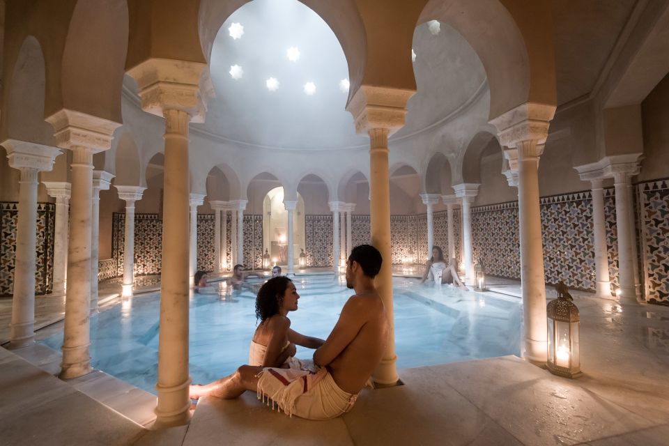 Malaga: Hammam Al Ándalus Entry Ticket with Massage - The main event: warm, hot, and cold baths that train your body to relax