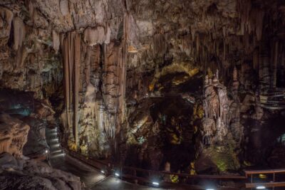 Nerja: Caves of Nerja Entry Ticket with Audio Guide - The cave walk: audio guide route and the big “Cataclysm” payoff