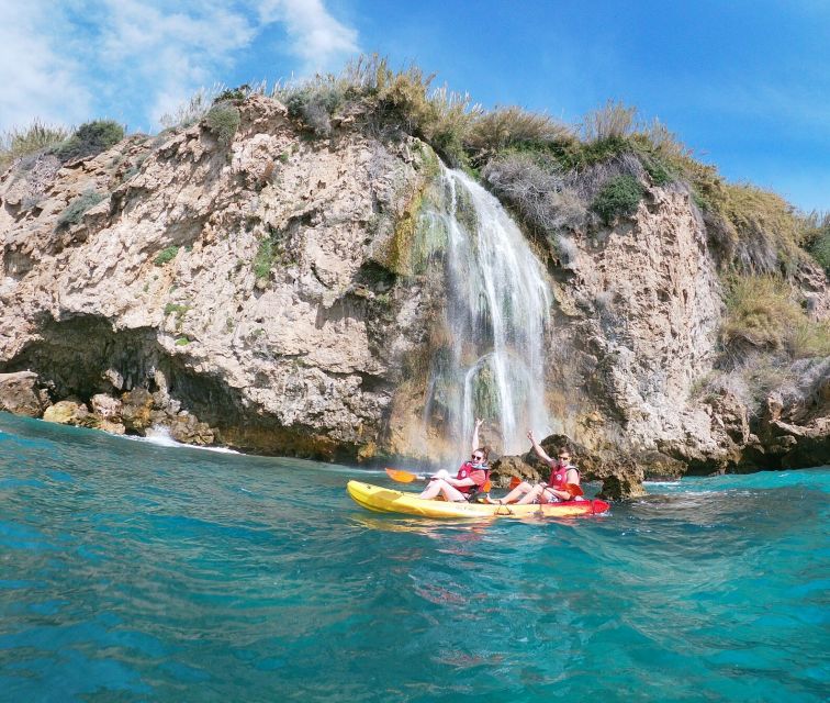 Nerja: Guided Kayak Tour Nerja Cliffs and Maro Waterfall - Key highlights worth your time