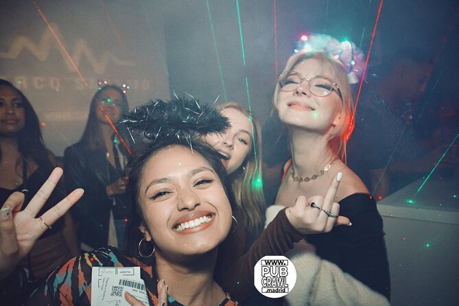 Pub Crawl Madrid by Mad Party Crew - The Real Value: Paying for Entry, Shots, and a Guided Route