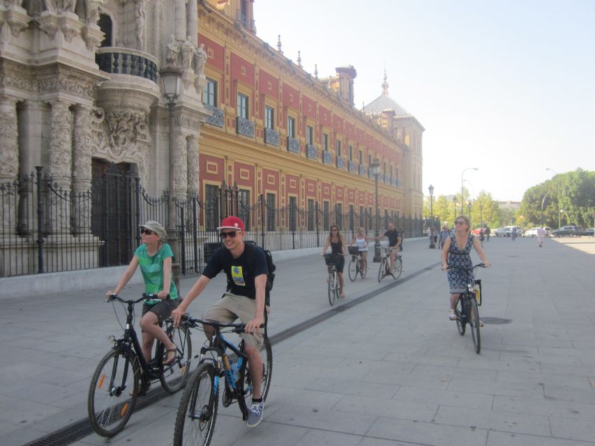 Seville: Highlights City Bike Tour - Guide Style: Clear English, Smooth Safety, and Good Pace