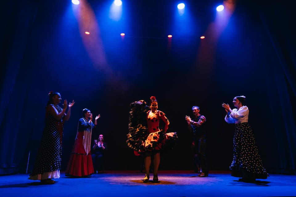 Seville: Live Flamenco Dancing Show Ticket at the Theater - Costumes and stage energy: the visual rhythm