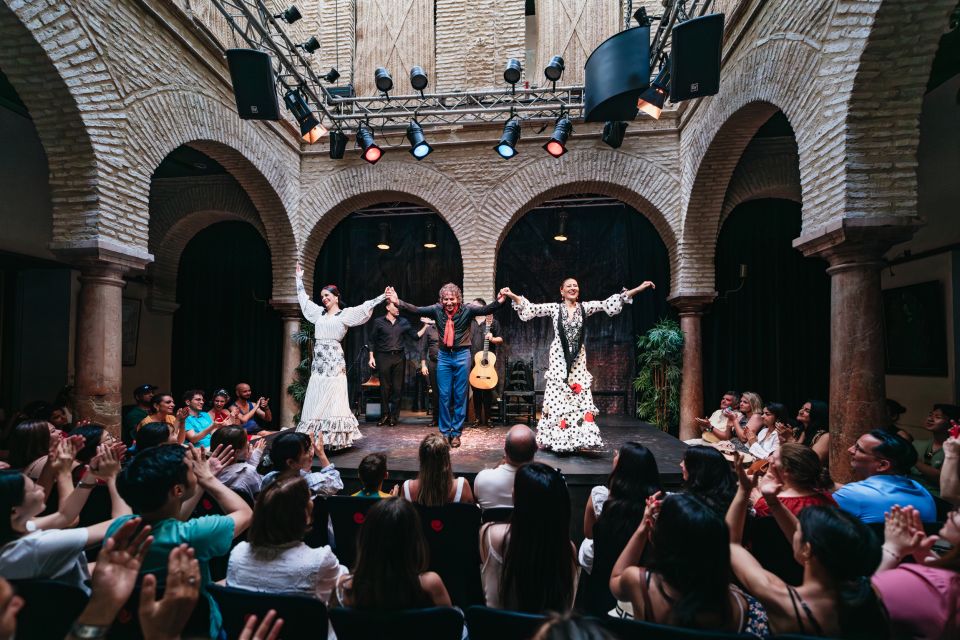 Seville: Puro Flamenco Show with Optional Museum Ticket - Seating strategy in a first-come, first-served room