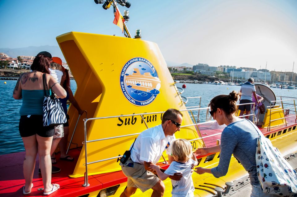Southern Tenerife: 50-Minute Submarine Dive - Audio Guide in 15 Languages: Fun for Families, Not Just Facts