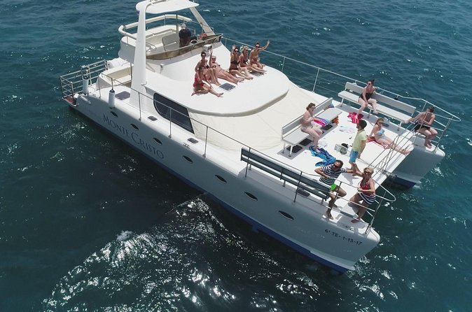 Whale and Dolphin Watching Catamaran with Transfer and Buffet - Stop at Monte Cristo Catamaran: what happens before you even leave